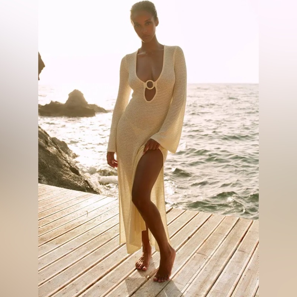 Monday Swim ‘Montego’ Crochet Coverup Dress